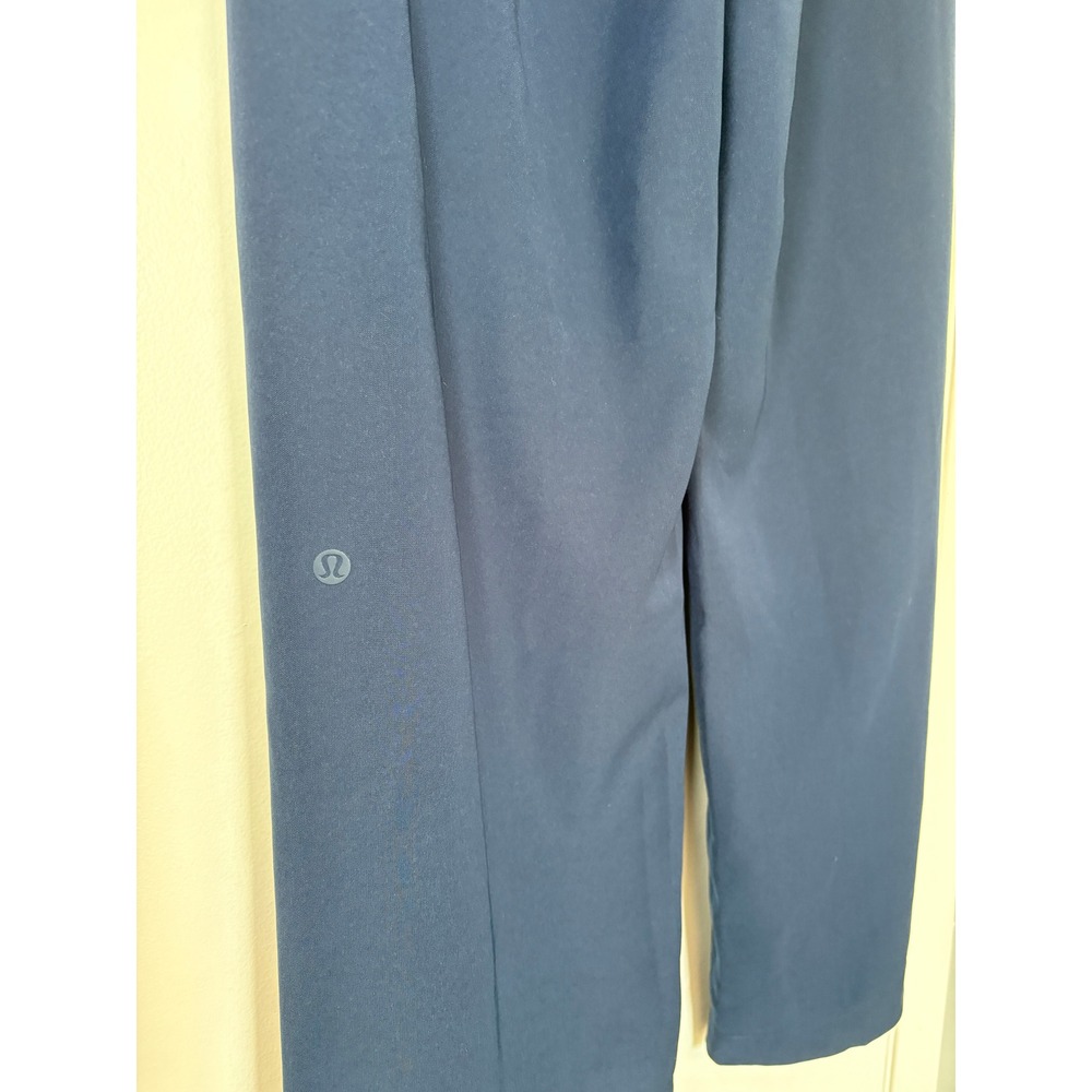 Lululemon On the Fly Wide-Leg Pants 6 Navy Blue Luxtreme 31" Length W5BM3S - Picture 6 of 9